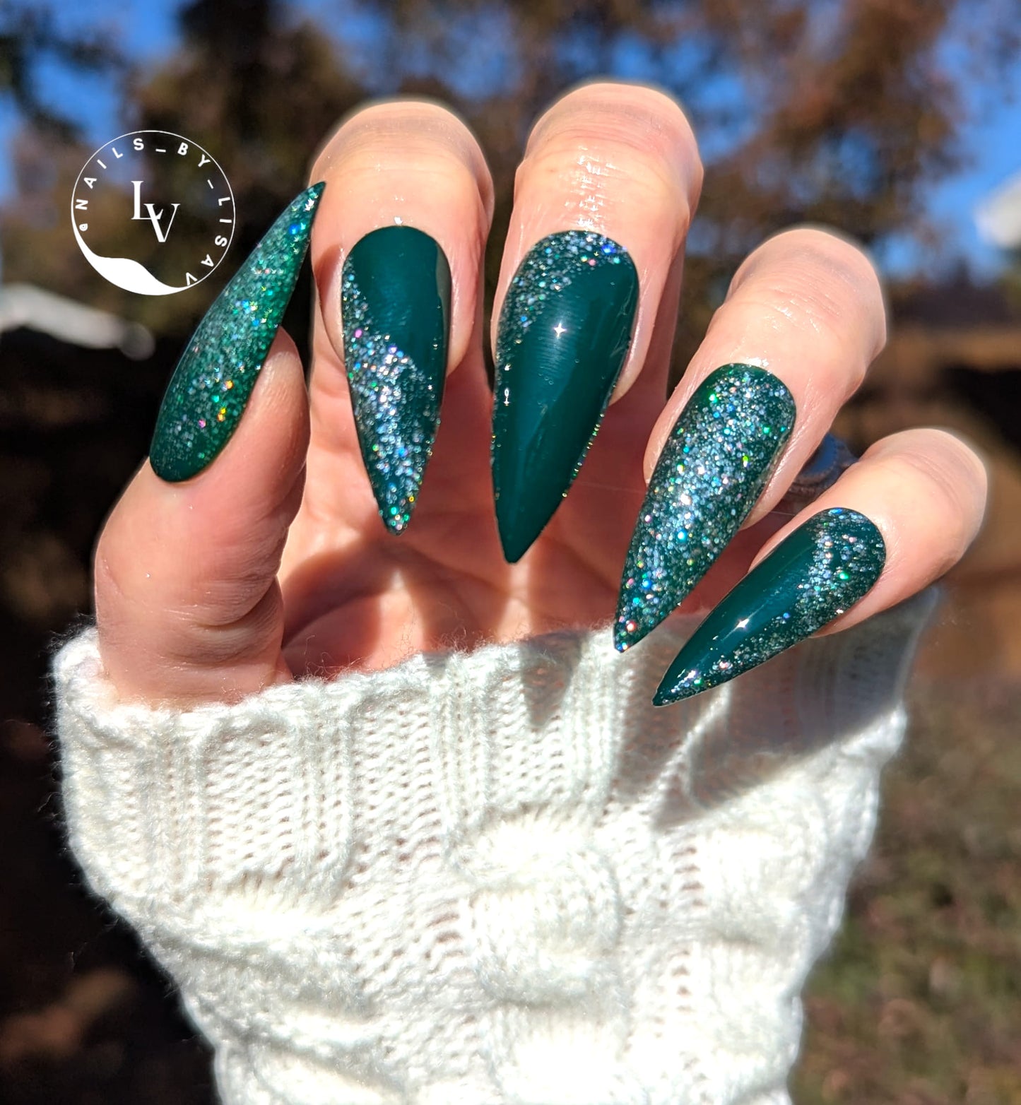 Las Vegas Solid Gel With Spearmint Platinum Gel Overlay - HEMA HPMA TPO Free