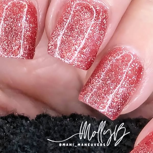 Love Affair Glittery Cat Eye Mani - HEMA, HPMA, TPO Free