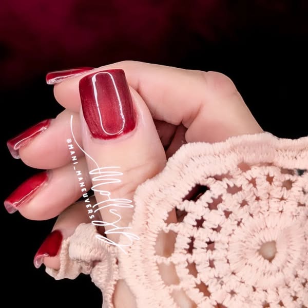 Burgundy Mist Cat Eye Gel - HEMA HPMA TPO Free