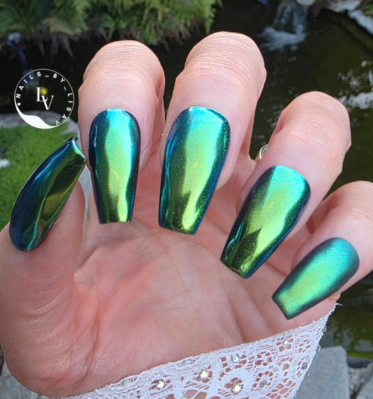 Chrome Mirror Top Coat Gel - HEMA, HPMA, TPO Free