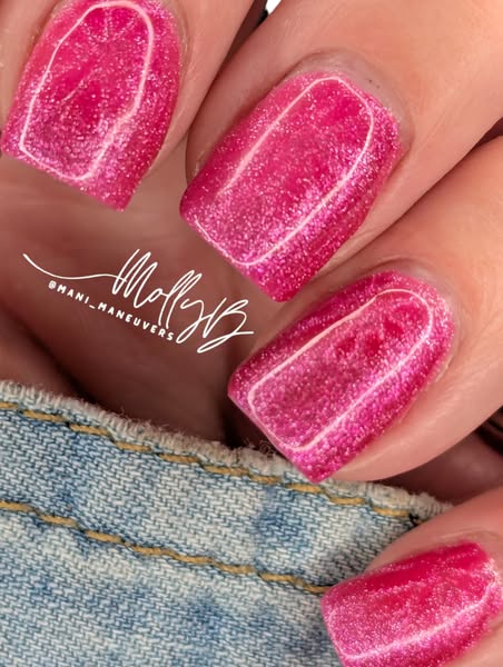 Exotic Pink Neon Cat Eye Gel - HEMA, HPMA, TPO Free