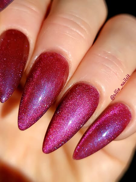 Prism Aurora Pearl Cat Eye Gel Mani - HEMA, HPMA, TPO Free