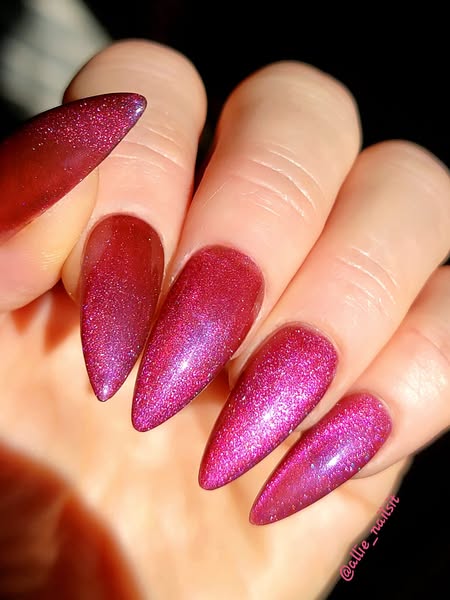 Prism Aurora Pearl Cat Eye Gel Mani - HEMA, HPMA, TPO Free