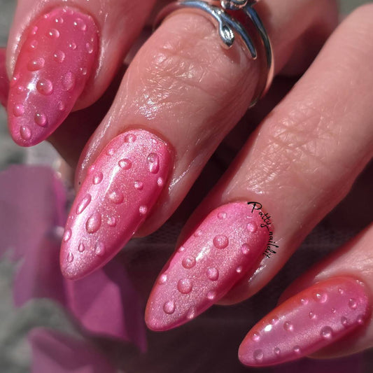 ULTRA Pink Angel Cat Eye with Water Drop Gel - HEMA, HPMA, TPO Free