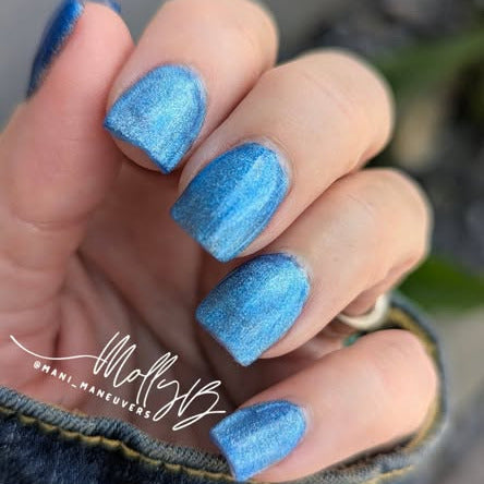 ULTRA Blue Flame Neon Cat Eye - HEMA, HPMA, TPO Free