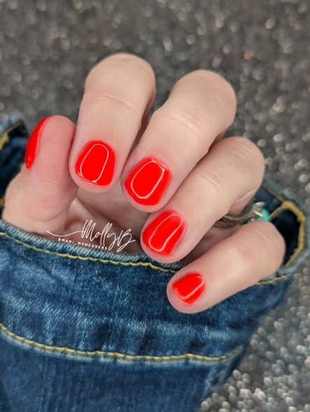 ULTRA Lava Burst Neon Solid Color Gel Mani - HEMA, HPMA, TPO Free