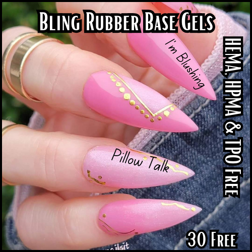 I'm Blushing Rubber Base Gel - HEMA, HPMA, TPO Free