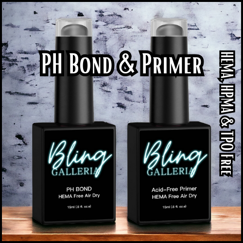 PH Bond (Dehydrator) and Acid-Free Primer (Bond) - HEMA, HPMA, TPO Free