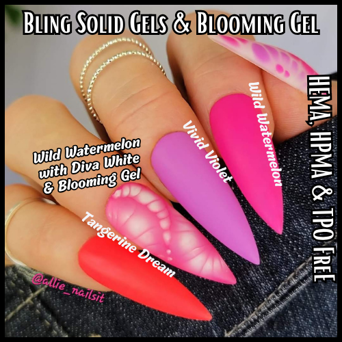 Vivid Violet Solid Color Gel - HEMA, HPMA, TPO Free