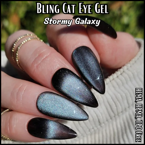 ULTRA Stormy Galaxy Cat Eye Gel - HEMA, HPMA, TPO Free