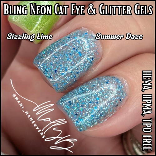 ULTRA Summer Daze Glitter Gel Polish - HEMA, HPMA, TPO Free