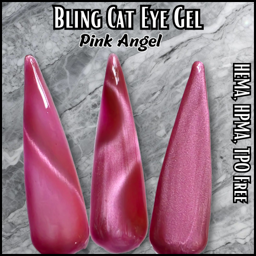 ULTRA Pink Angel Cat Eye - HEMA, HPMA, TPO Free