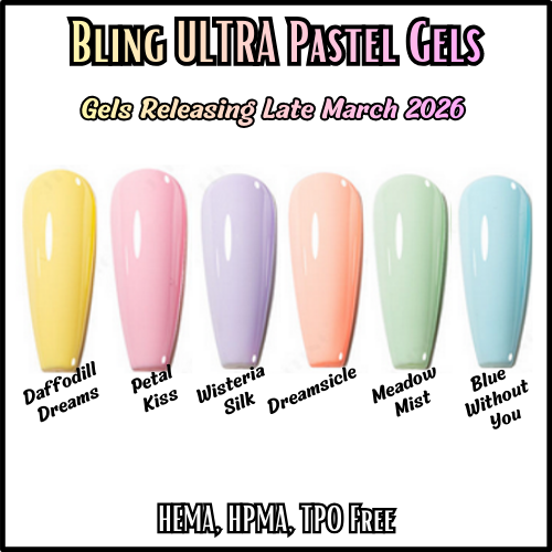 ULTRA Petal Kiss Pastel Solid Color Gel - HEMA HPMA TPO Free