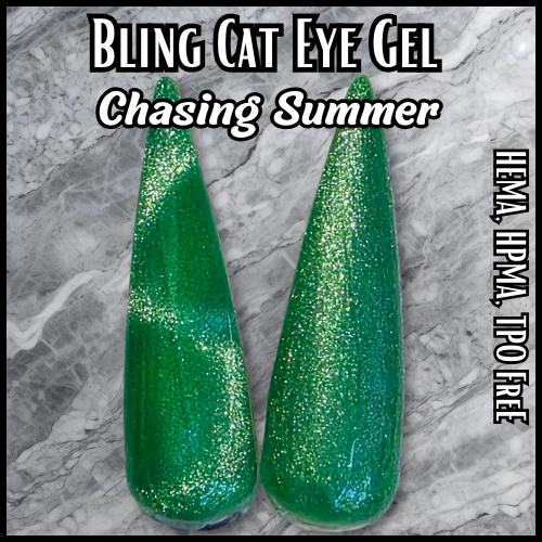 Chasing Summer Neon Cat Eye Gel - HEMA, HPMA, TPO Free