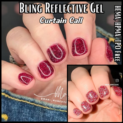 ULTRA Curtain Call Reflective Gel - HEMA, HPMA, TPO Free