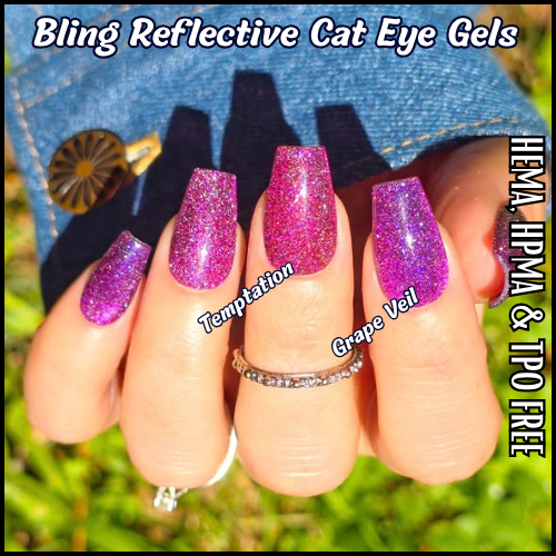 Temptation Cat Eye Gel - Reflective Cat Eye - HEMA HPMA TPO Free