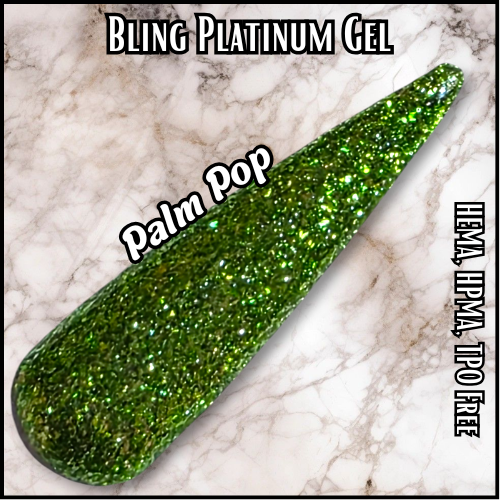ULTRA Flame Fizz & Palm Pop Platinum Gel Mani - HEMA, HPMA, TPO Free
