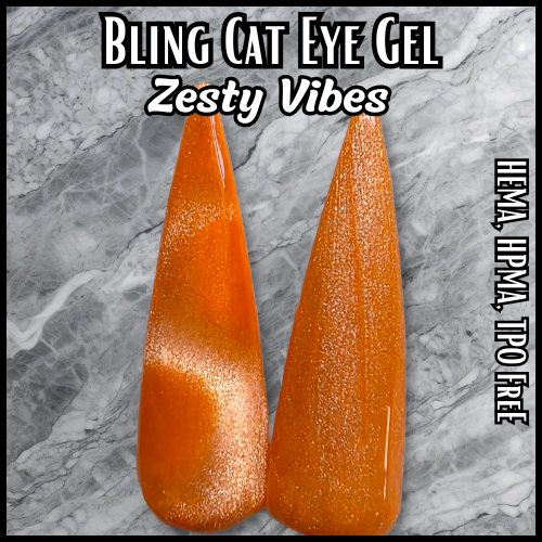 Zesty Vibes Neon Cat Eye Gel - HEMA, HPMA, TPO Free