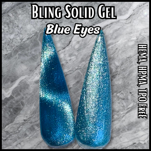 Blue Eyes Neon Cat Eye Gel - HEMA, HPMA, TPO Free