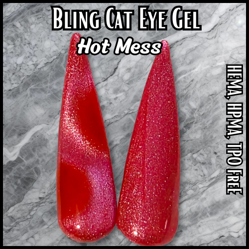 Hot Mess Neon Cat Eye Gel - HEMA, HPMA, TPO Free