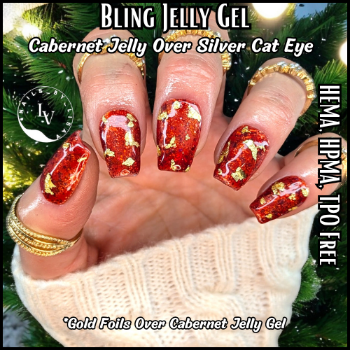 Cabernet & Red Hot Chili Jelly Gel Polishes - HEMA, HPMA, TPO Free