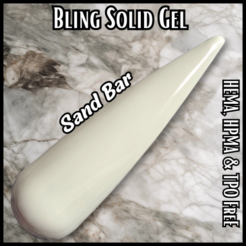 Sand Bar Solid Gel - HEMA, HPMA, TPO Free