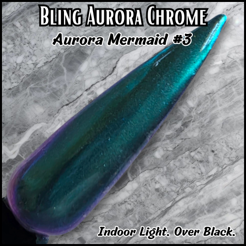 Aurora Mermaid Chrome #3 CHROME Powder