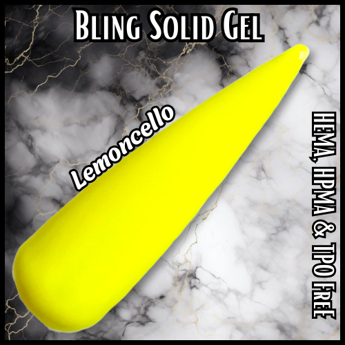 Lemoncello Solid Color Gel Mani - HEMA, HPMA, TPO Free