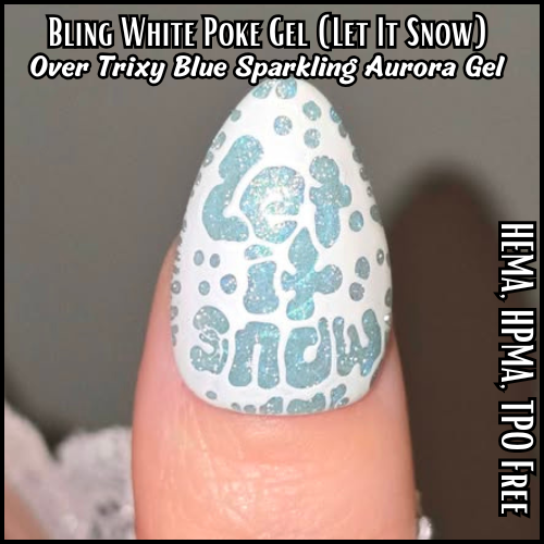 Poke Gels - Black or White Poke Gel - Poke Base in Clear - 2 Part System - HEMA, HPMA, TPO Free