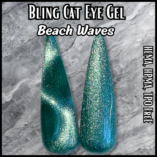 Beach Waves Neon Cat Eye Gel - HEMA, HPMA, TPO Free