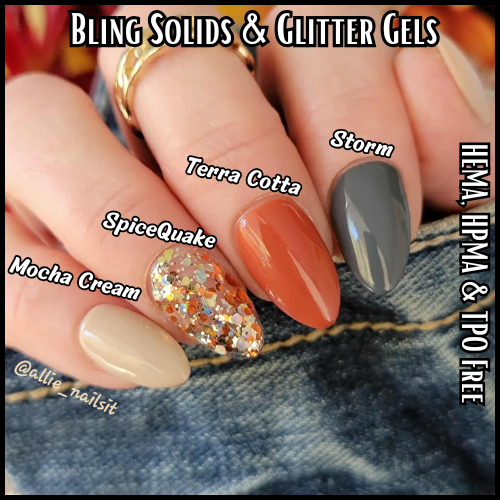 SpiceQuake Glitter Gel - HEMA, HPMA, TPO Free