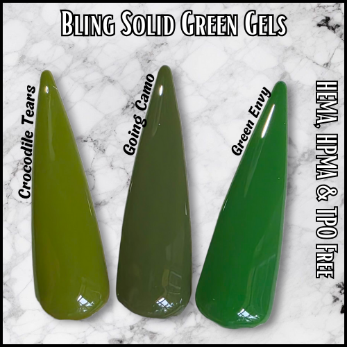 Green Envy Solid Gel - HEMA, HPMA, TPO Freel