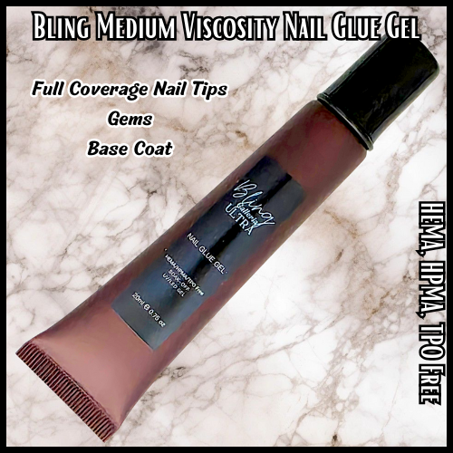 ULTRA Medium Viscosity Nail Glue Gel in A 15ml Tube - HEMA, HPMA, TPO Free