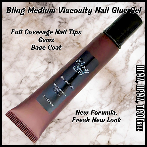 ULTRA Medium Viscosity Nail Glue Gel in A 15ml Tube - HEMA, HPMA, TPO Free