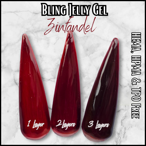 Zinfandel Jelly Gel - HEMA, HPMA, TPO Free
