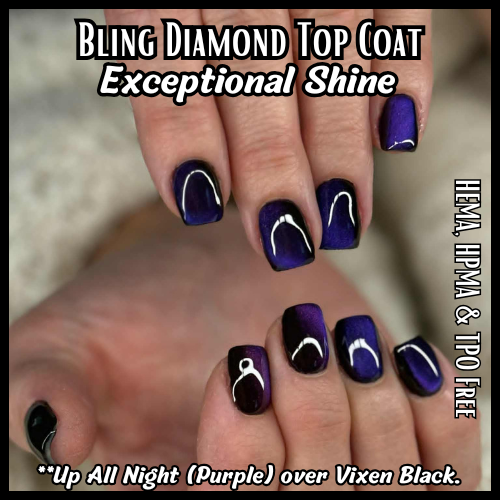 Diamond Top Coat (No Wipe) - HEMA, HPMA, TPO Free