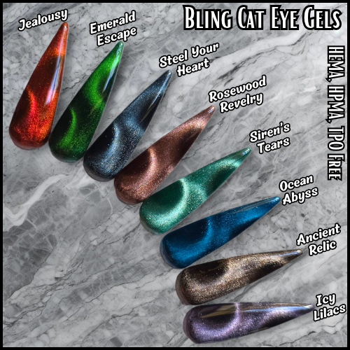 ULTRA Jealousy Cat Eye Gel - HEMA, HPMA, TPO Free