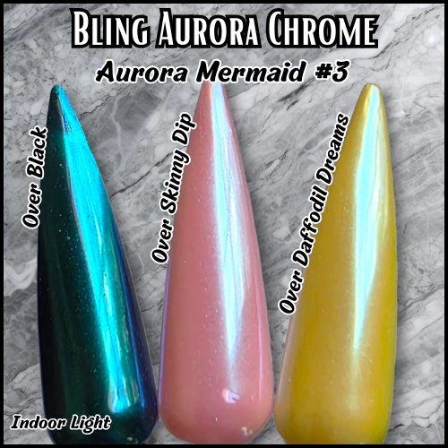 Aurora Mermaid Chrome #3 CHROME Powder