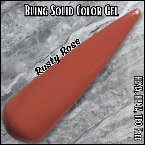 ULTRA Rusty Rose Solid Color Gel - HEMA, HPMA, TPO Free