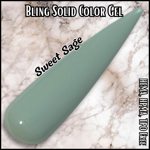 ULTRA Sweet Sage Solid Color Gel - HEMA, HPMA, TPO Free