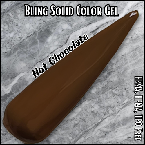 ULTRA Hot Chocolate Solid Color Gel - HEMA, HPMA, TPO Free