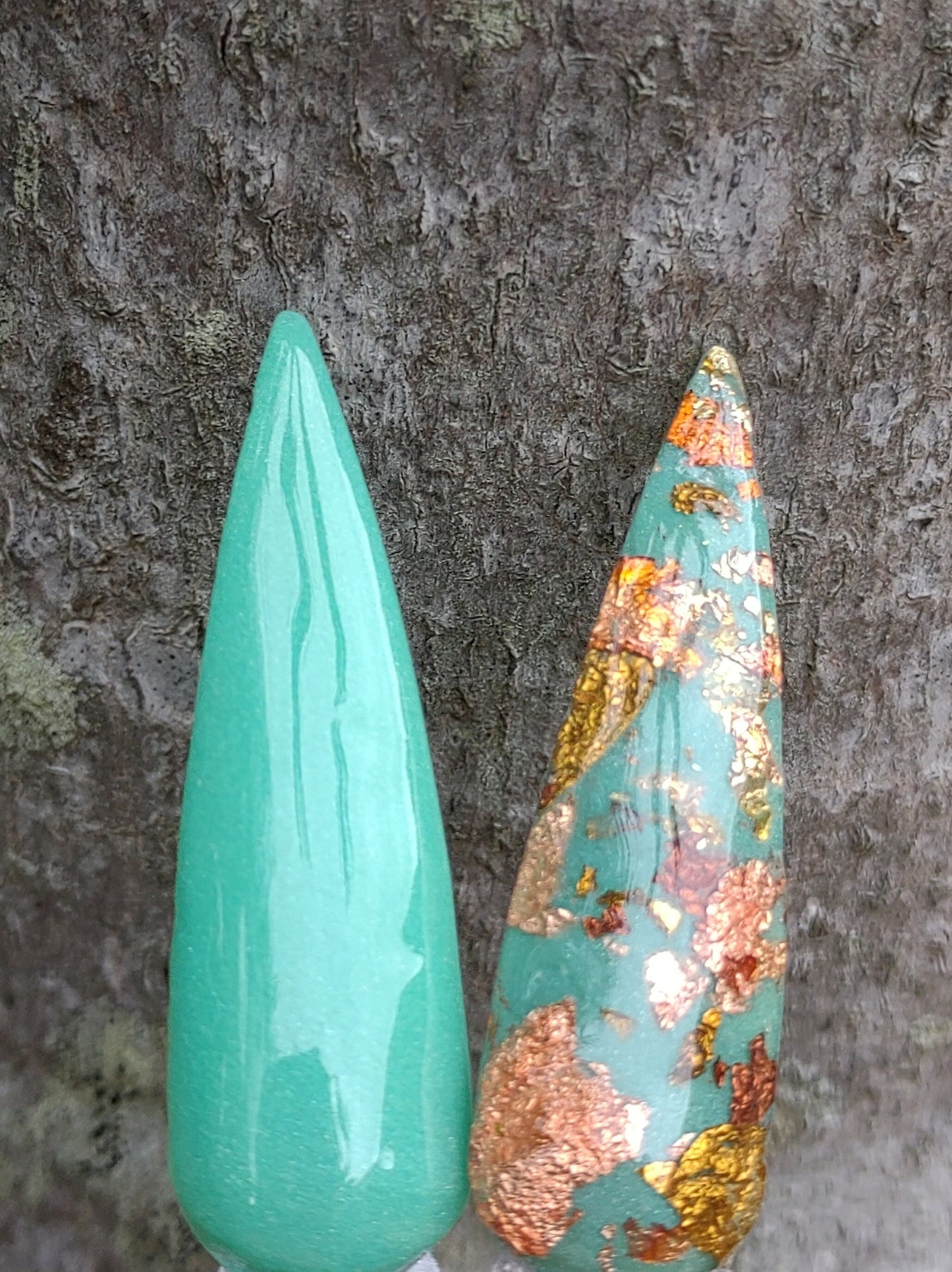 Turquoise Treasure Glow Foil Duo