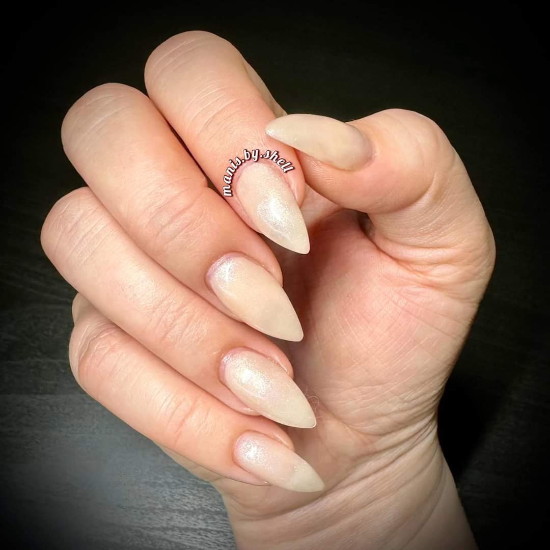 Champagne Rubber Base Gel in Bottle | HEMA, HPMA, TPO Free uv/led | 15ml | Soak Off | Clear | Non-Yellowing | Gel Nail