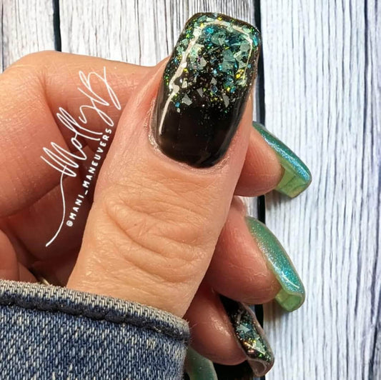 Teal Unreal, Tea Treasure, Vixen | Micro Flake Gel, Glitter | 30 Free | HEMA, HPMA, TPO Free uv/led | 15ml | Soak Off |