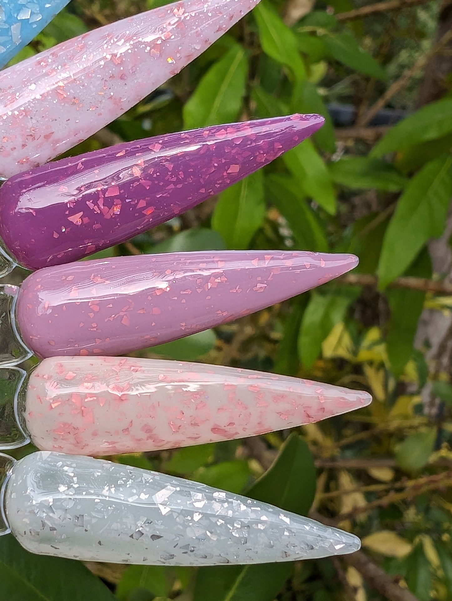 Glam | Rubber Base Gels with Flakes | HEMA, HPMA, TPO, 30 Free uv/led | 15ml | Soak Off |