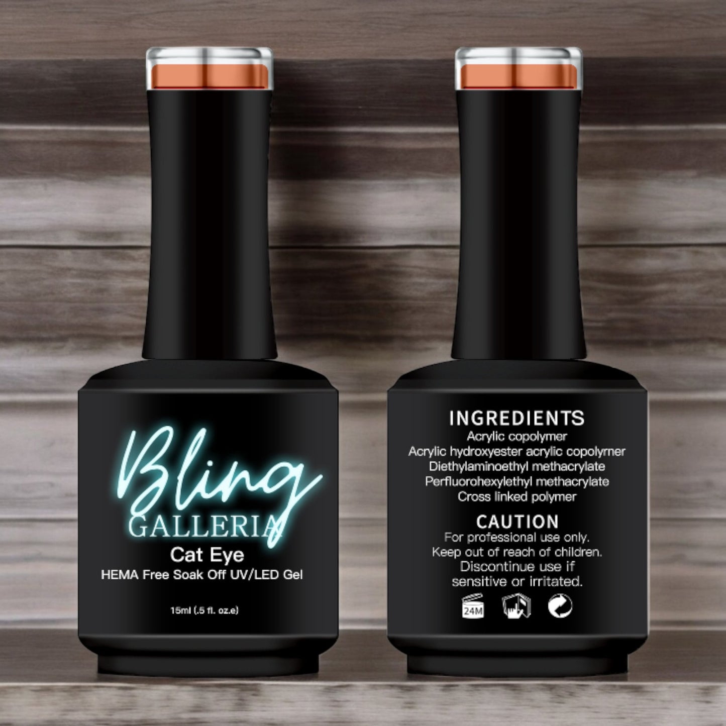 Silver Cat Eye | Clear Base | Overlay On Any Color | HEMA, HPMA, TPO Free uv/led | 15ml Bottle | Soak Off | Gel Nail