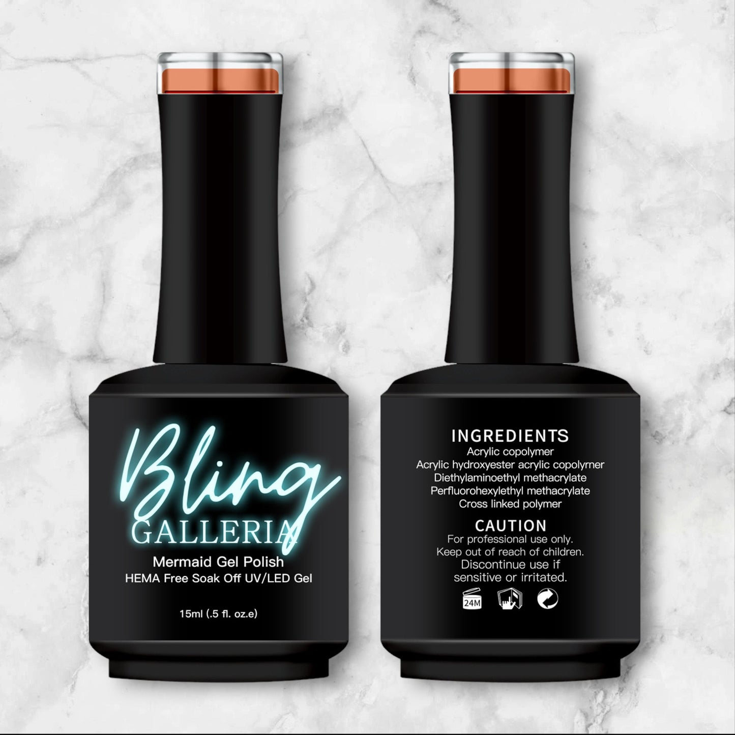 Summer Sunset Mermaid Gel Polish Collection