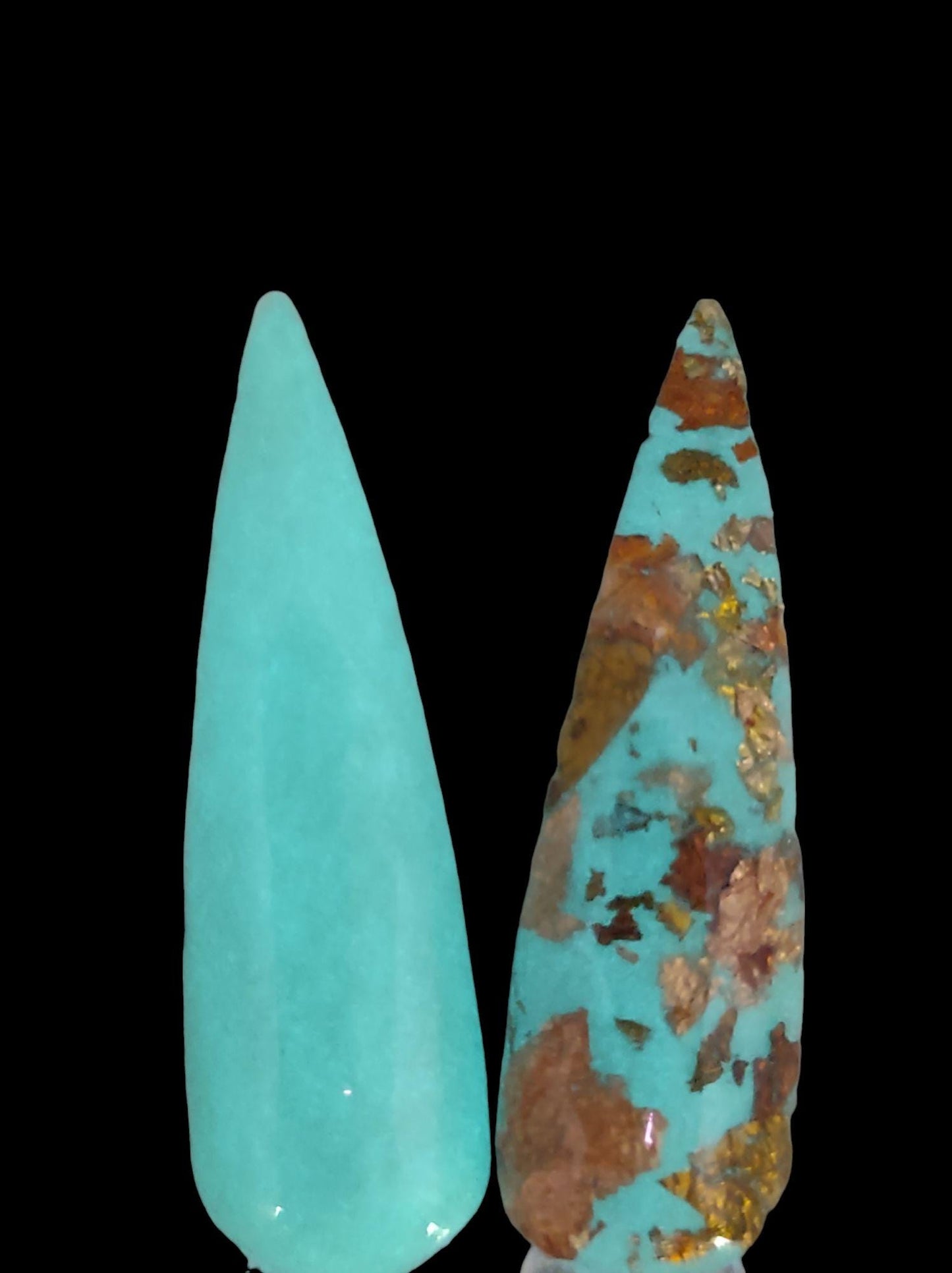 Turquoise Treasure Glow Foil Duo