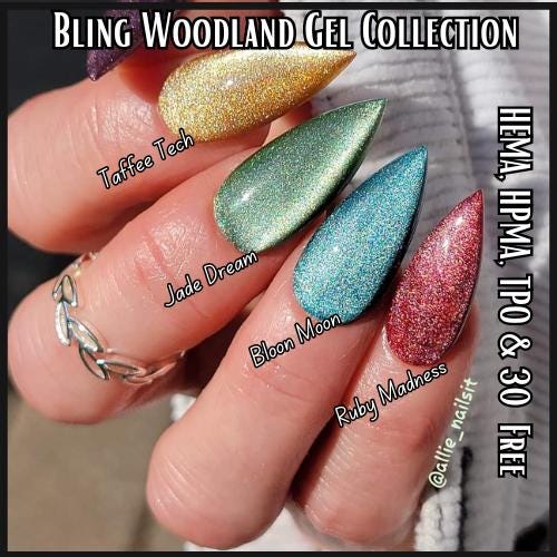 Ruby Madness Cat Eye | Woodland Cat Eye Gel Collection | HEMA, HPMA, TPO Free