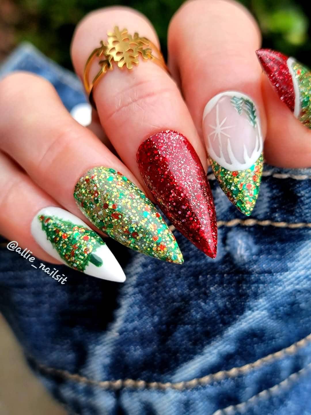 Deck The Halls & Ruby Slippers Glitter Gels - HEMA, HPMA, TPO Free